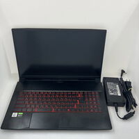 中古  MSI GF75 Thin(i7-10750H/16GB/SSD512GB+1TB/GTX1650Ti/W11H) 3410014874 