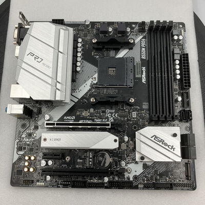 【新潟店】中古  ASRock B550M Pro4 (B550 AM4 mATX DDR4) 142938 