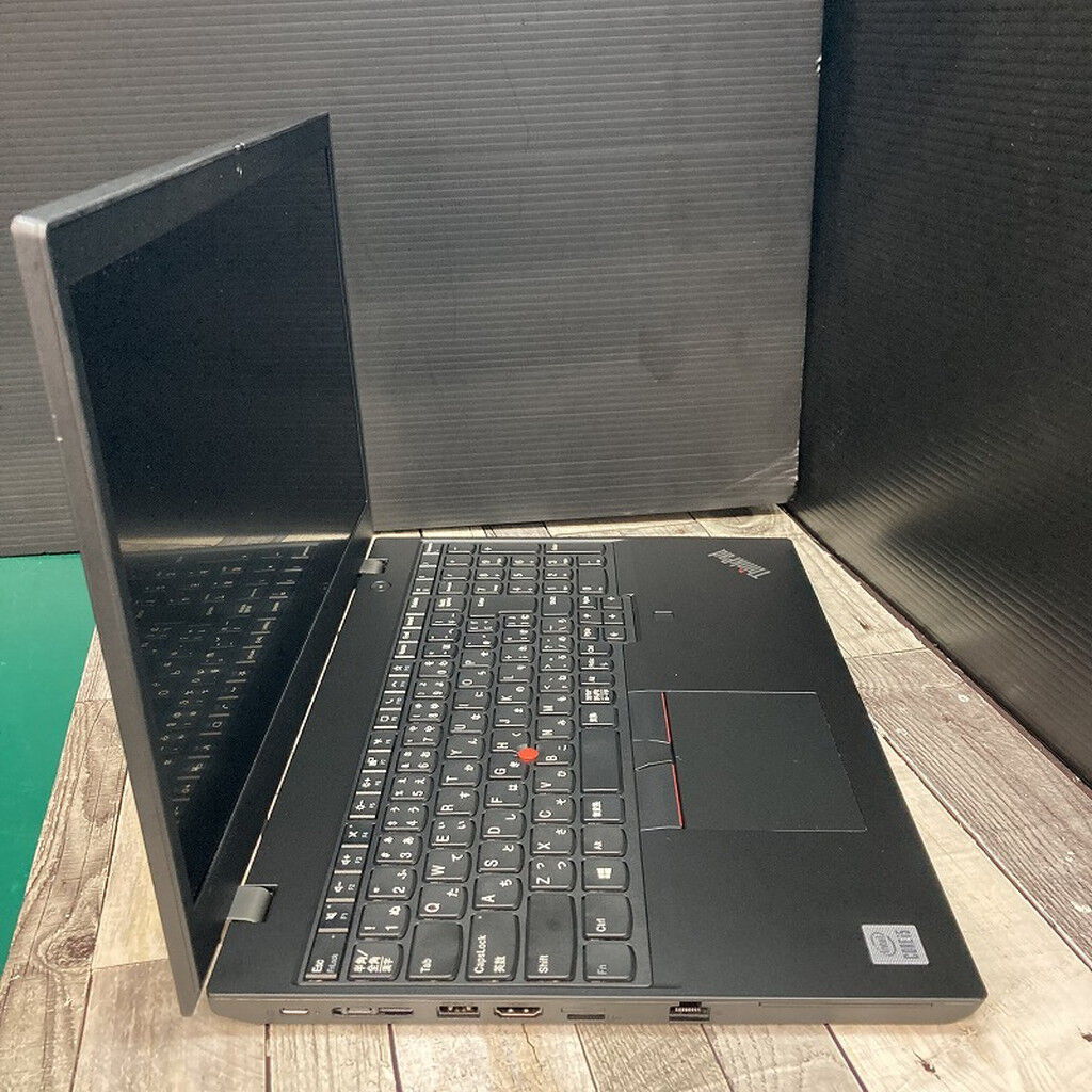 Lenovo ThinkPad L15 Gen1(Win10x64)  中古 Core i5-1.6GHz(10210U)/メモリ8GB/SSD256GB/15.6インチ/Wi-Fi6対応/Webカメラ [訳あり品] 2021年頃購入 TK 中古 Lenovo ThinkPad L15 Gen 1 (INTEL Core i5 10210U 1.6GHz