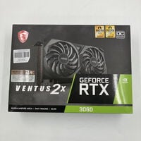 中古  MSI GeForce RTX 3060 VENTUS 2X 12G OC (RTX3060 12GB) 144777 