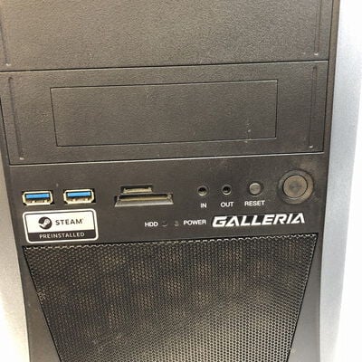 【宇都宮鶴田店】中古  THIRDWAVE　GALLERIA XT(i7 8700/16GB/SSD500GB/GTX1660Ti/W11H) 5280000846 