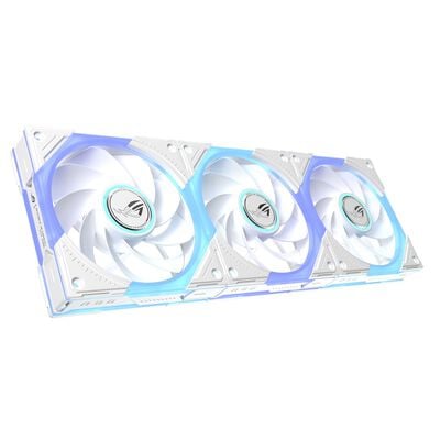 ASUS  ROG EURUX GR120 FAN ARGB REVERSE WHITE 3IN1 (120mm ホワイト リバースファン 3個パック) 