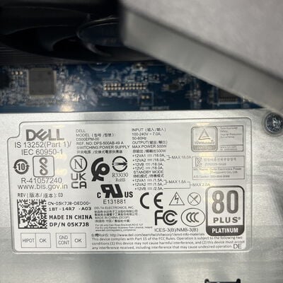 【熊本浜線店】中古  Dell XPS 8940 (i7 11700/16GB/SSD512GB/HDD1TB/RTX3060Ti/W11H) 5370000624 