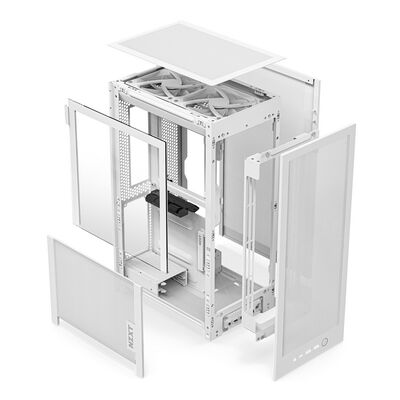 NZXT  H2 Flow CI-H21FW-01 (mini-ITX ガラス ホワイト) 