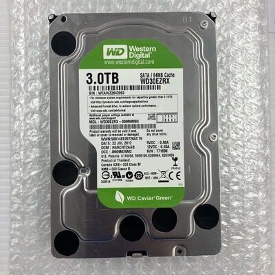 【秋葉原本店】中古  W.D WD30EZRX (3TB SATA 3.5ｲﾝﾁ) 117984 