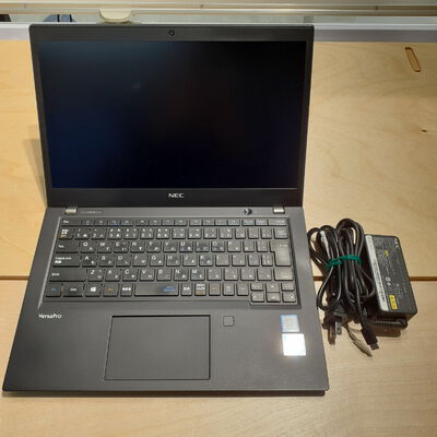 【鹿児島店】中古  NEC VersaPro VKM16B-6 PC-VKM16BZG6 (Intel Core i5 8365U  1.60GHz/8GB/SSD256GB/なし/オンボード/13.3/1366x768/Wi-Fi/WEBCAM/W11H MAR) 184436 