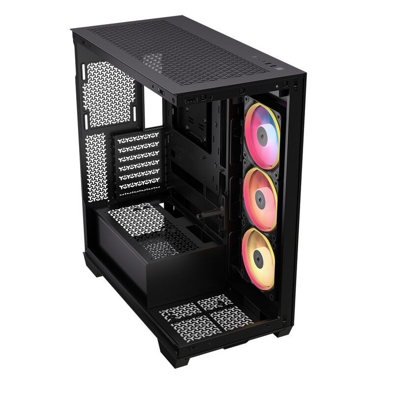 Corsair 3500X LX-R RGB iCUE LINK Black CC-9011324-WW (E-ATX ガラス