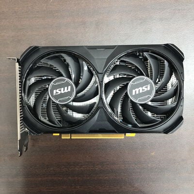 【福山ココローズ店】中古  MSI GeForce RTX 4060 VENTUS 2X BLACK 8G OC (RTX4060 8GB) 158792 
