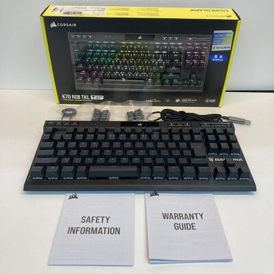 【京都店】中古  CORSAIR K70 TKL CS BLK-MX SPEED-RGB/GAL 179736 