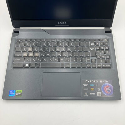 【なんば店】中古  MSI Cyborg-15-A13VFK (i7 13620H/16GB/SSD1TB/RTX4060/WLAN/15.6FHD) 3280024114 