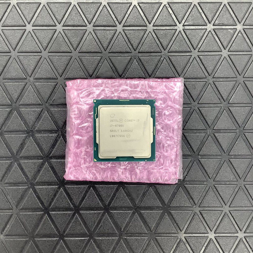 中古 INTEL Core i7 9700K (1151/3.60GHz/12M/C8/T8) 138481 （394793
