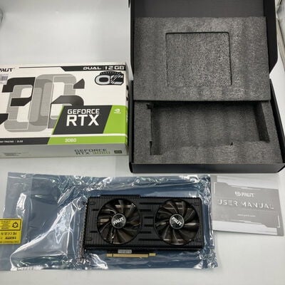 【なんば店】中古  Palit NE63060T19K9-190AD (RTX3060 12GB) 144782 