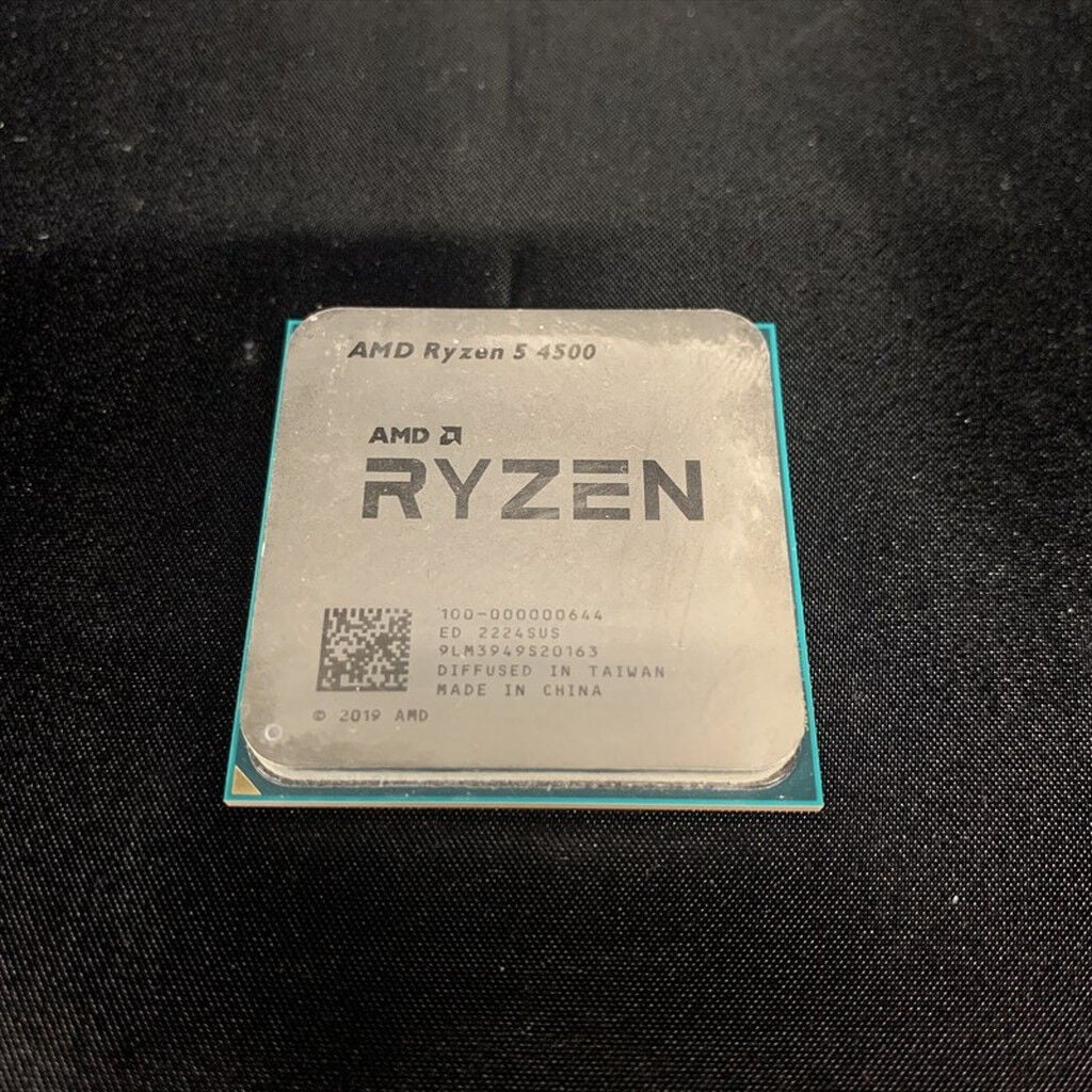 中古 AMD Ryzen 5 4500 (AM4/3.6GHz/11M/C6/T12/65W) 150745 （395164