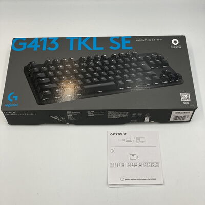 【新潟店】中古  Logicool G413TKLSE (有線 ｹﾞｰﾐﾝｸﾞｷｰﾎﾞｰﾄﾞ) 158799 