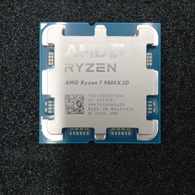 【大須店】中古  AMD Ryzen 7 9800X3D (AM5/4.7/104M/C8/T16/120W) 172566 