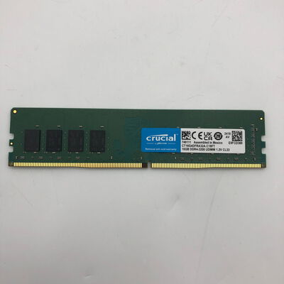 【大分店】中古  PC4-25600 16GB デスクトップ用(DDR4-3200) 140728 