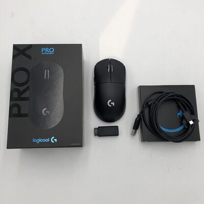 【盛岡都南店】中古  Logicool PRO X SUPERLIGHT Wireless Gaming Mouse G-PPD-003WL-BK 146967 
