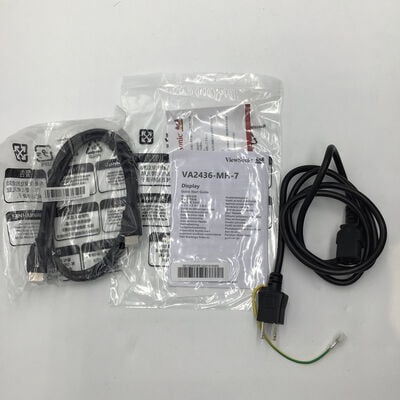 【白山FM松任店】中古  Viewsonic VA2436-MH-7 (23.8"W 1A1H 1ms IPS) 4950001224 