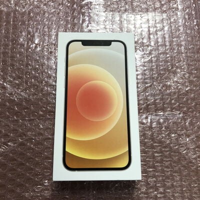 【宮崎恒久店】中古  【SIMロック解除済み】【SoftBank】Apple iPhone12 6.1インチ 64GB (ホワイト) MGHP3J/A 155553 