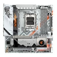 GIGABYTE  B850M AORUS ELITE WIFI7 ICE-P (B850 AM5 MicroATX) 