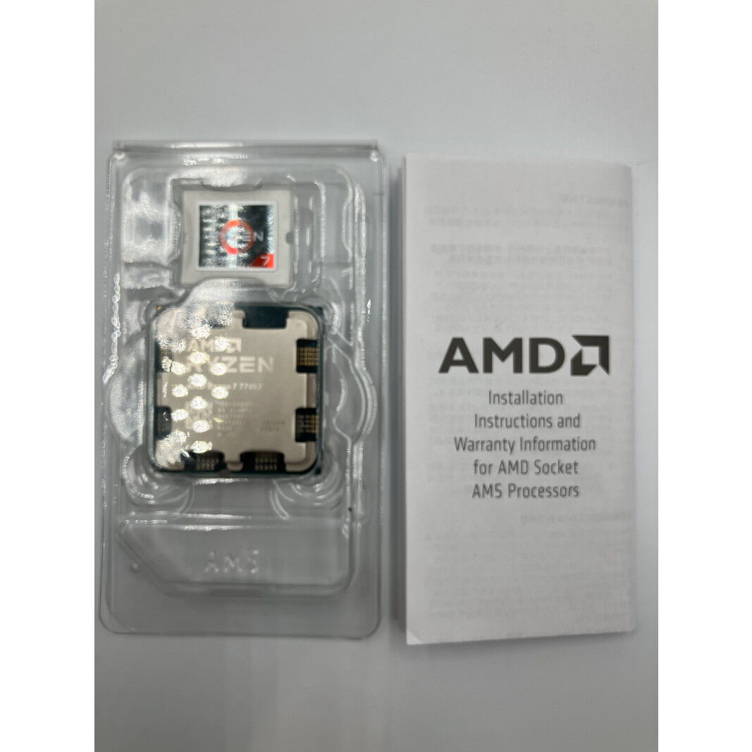 AMD Ryzen 7 7700X （中古） 中古】AMD Ryzen 7 7700X (4.5GHz/TC:5.4GHz) BOX AM5/8C/16T/L3