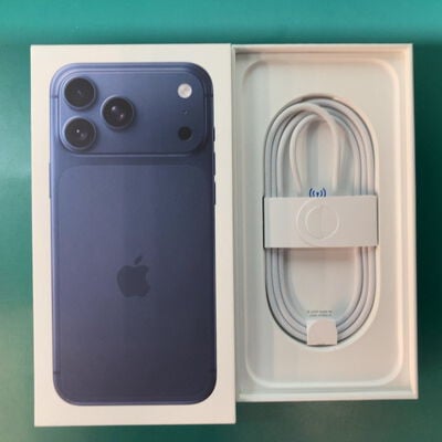 【佐賀南部バイパス店】中古  Apple iPhone17 Pro Max 256GB ディープブルー 【国内版SIMフリー】 MFYA4J/A 183040 