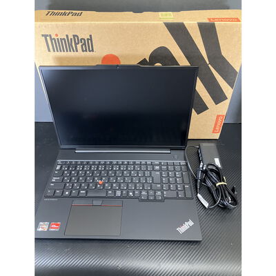 【富士青葉店】中古  Lenovo ThinkPad E16 Gen 2 AMD (AMD Ryzen5 7535U 2.9GHz/16GB/SSD256GB/-/オンボード/16/1920x1200/Wi-Fi/WEBCAM/W11P64) 176149 