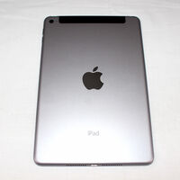 中古  【SIMロック解除済み】【au】Apple iPad mini4 Wi-Fi + Cellular 128GB スペースグレイ 整備済再生品 NK762J/A 165562 