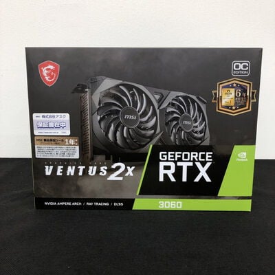 【長野稲里店】中古  MSI GeForce RTX 3060 VENTUS 2X 12G OC (RTX3060 12GB) 144777 