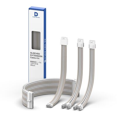 ドスパラセレクト  PSUEX31-PASTELBEIGE (電源延長ケーブルセット) 