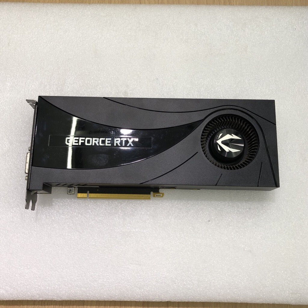 中古 ZOTAC ZT-T20610F-10B(RTX 2060 SUPER 8GB GDDR6) 4720002230