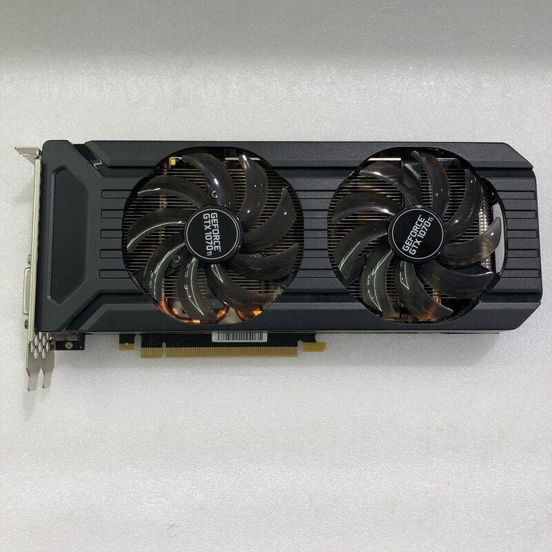 中古 Palit NE5107T015P2-1043D(GTX1070Ti 8G GDR5 DUAL) 136248