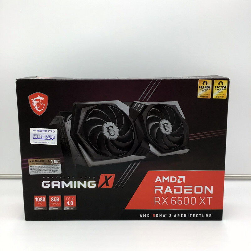 【中古】Radeon RX6600XT 8GB 中古】GIGABYTE Radeon RX 6600 XT GAMING OC PRO 8G（GV