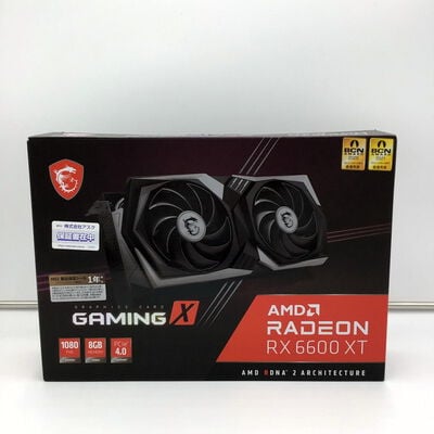 【白山FM松任店】中古  MSI Radeon RX 6600 XT GAMING X 8G (RX6600XT 8GB) 146750 