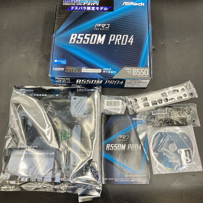 【大須店】中古  ASRock B550M Pro4 (B550 AM4 mATX DDR4) 142938 