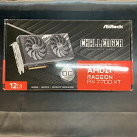 中古  ASRock RX7700XT CL 12GO RX7700XT Challenger OC (RX7700XT 12G) 162739 