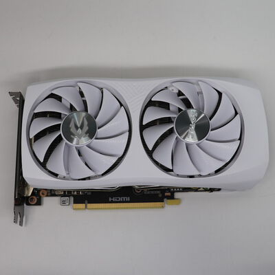 【札幌店】中古  ZOTAC GAMING GeForce RTX 4070 Twin Edge OC White Edition GDDR6 ZT-D40740Q-10M（RTX4070 12GB） 3480036076 