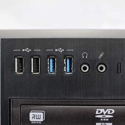【通販センター】中古  インバースネット FRONTIER(AMD Ryzen 5 5600X/16GB/SSD1TB/DVDマルチ/NVIDIA GeForce RTX 3060 Ti 8GB/W11H64 MAR) 181184 