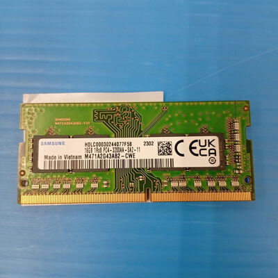 【大須店】中古  DDR4 PC4-25600 16GB SODIMM ノート用 148254 