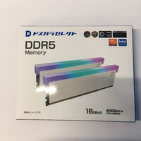 中古  ﾄﾞｽﾊﾟﾗｾﾚｸﾄ D5D6000-16G2A1-RGB-WH(DDR5-6000 16GBx2) 3310005827 