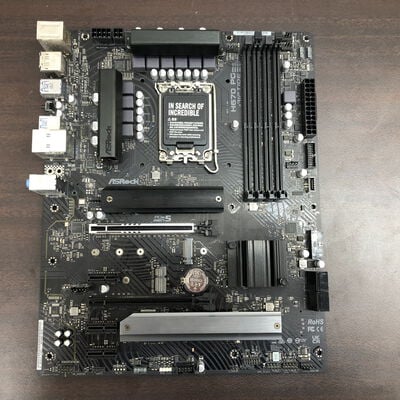 【福山ココローズ店】中古  ASRock H670 PG Riptide (H670 1700 ATX DDR4) 150371 