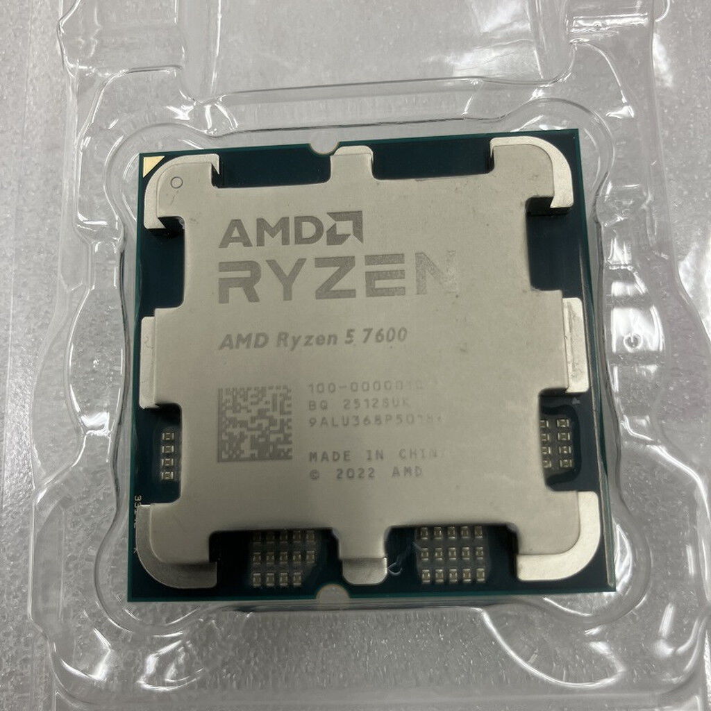 中古 AMD Ryzen 5 7600 (AM5/3.8GHz/38M/C6/T12/65W) 154484 （302802