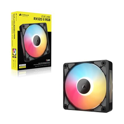 Corsair  iCUE LINK RX120 II RGB Fan Expansion Black CO-9051057-WW (ブラック) 