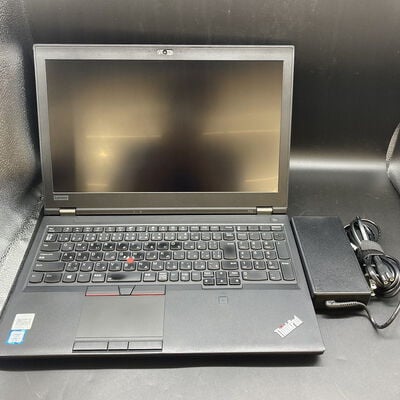 【宇都宮鶴田店】中古  Lenovo ThinkPad P52　20MAS12700 (Core i7 8750H/16GB/SSD512GB/-/NVIDIA Quadro P1000 4GB/15.6ｲﾝﾁ/1920x1080/Wi-Fi/WEBCAM/W11H64) 176658 