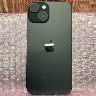 【富士青葉店】中古  【国内版SIMフリー】Apple iPhone15 無印 256GB ブラック MTMN3J/A 161086 