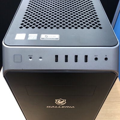 【甲府飯田店】中古  GALLERIA XA7C-R70S(i7 10700/16GB/SSD512GB/HDD2TB/RTX2070 SUPER/W11H) 4720001950 