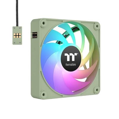 Thermaltake  CT120 EX ARGB Sync PC Cooling Fan 3 Fan Pack CL-F196-PL12MG-A (3個パック グリーン) 