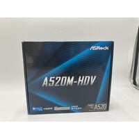中古  ASRock A520M-HDV (A520 AM4 mATX DDR4) 143667 