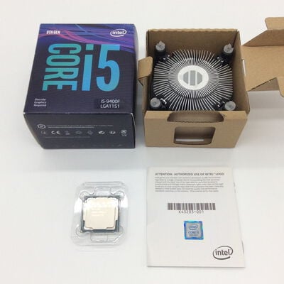 【浜松店】中古  INTEL Core i5-9400F (1151/2.9GHz/9M/C6/T6) 139478 