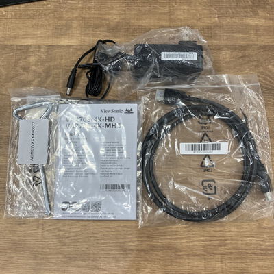 【宮崎恒久店】中古  Viewsonic VA2708-4K-MHD (27"W 2H1DP IPS 4K HDR) 5160000578 
